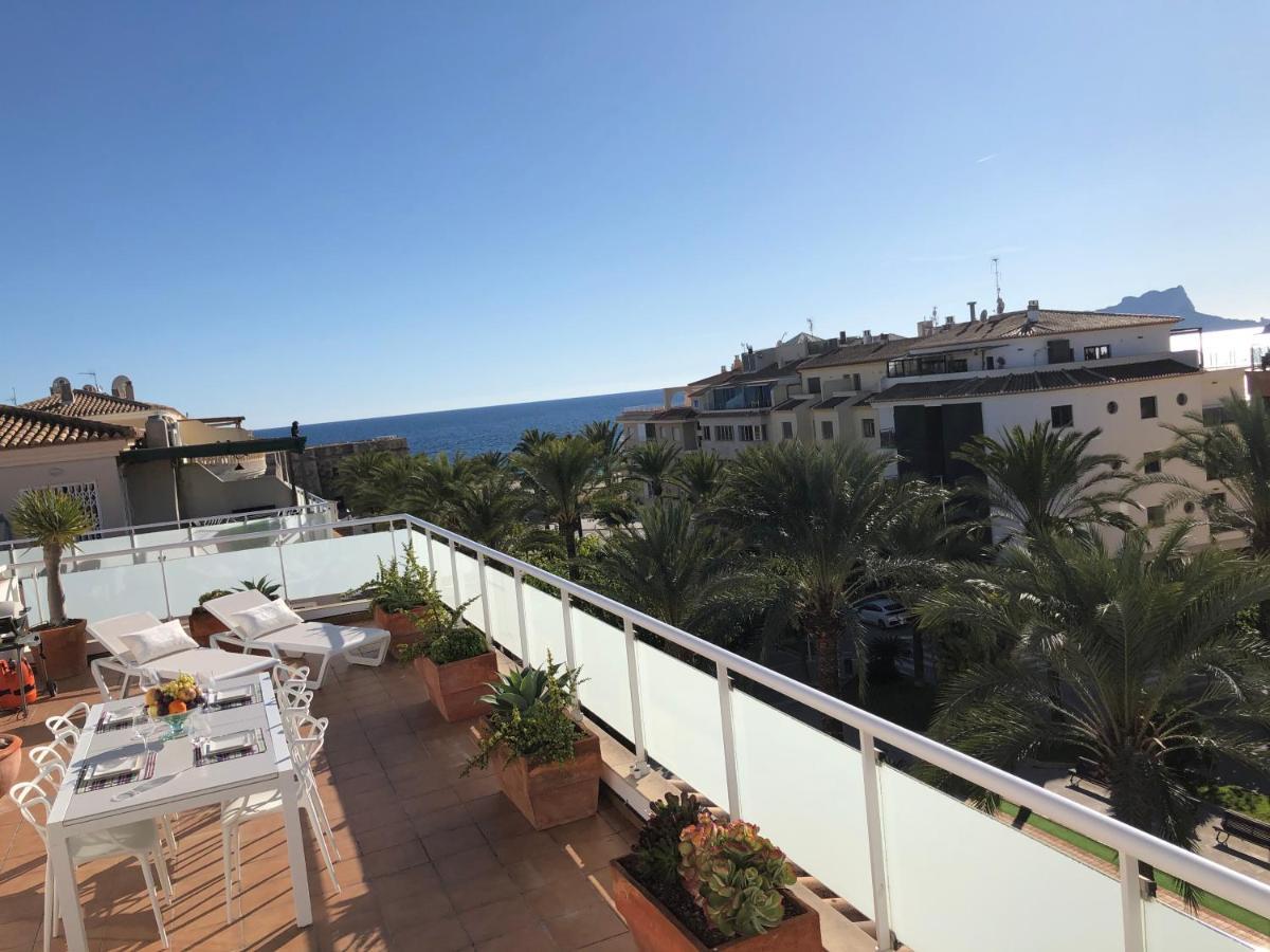 Penthouse La Paz 9 - Castle View Apartment Moraira Exterior photo