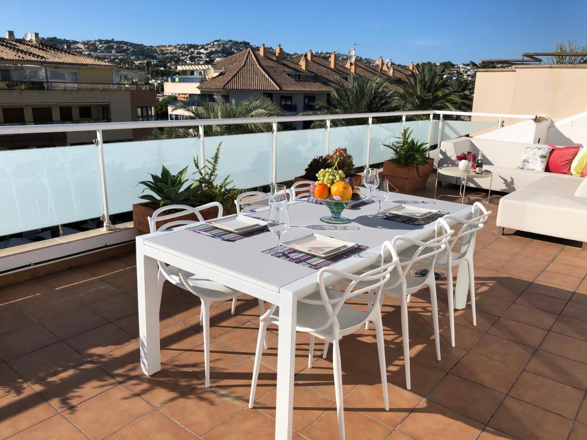 Penthouse La Paz 9 - Castle View Apartment Moraira Exterior photo