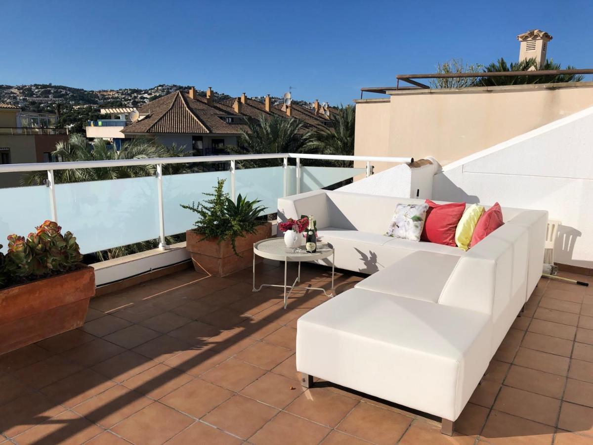 Penthouse La Paz 9 - Castle View Apartment Moraira Exterior photo